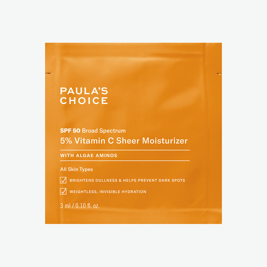 [FREE GIFT] 5% Vitamin C Sheer Moisturizer SPF 50 - Packette