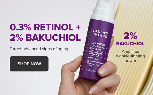 clinical 0 3 retinol 2 bakuchiol treatment