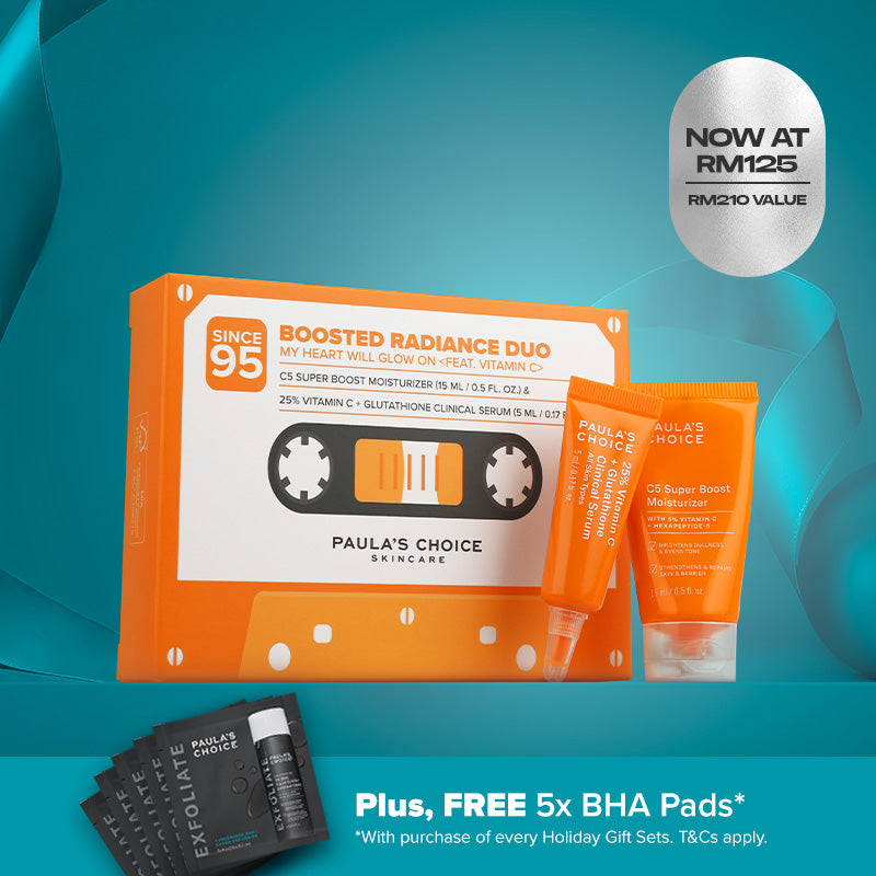 Boosted Radiance Duo: C5 Super Boost Moisturizer 15ml + 25% Vitamin C + Glutathione Clinical Serum 5ml