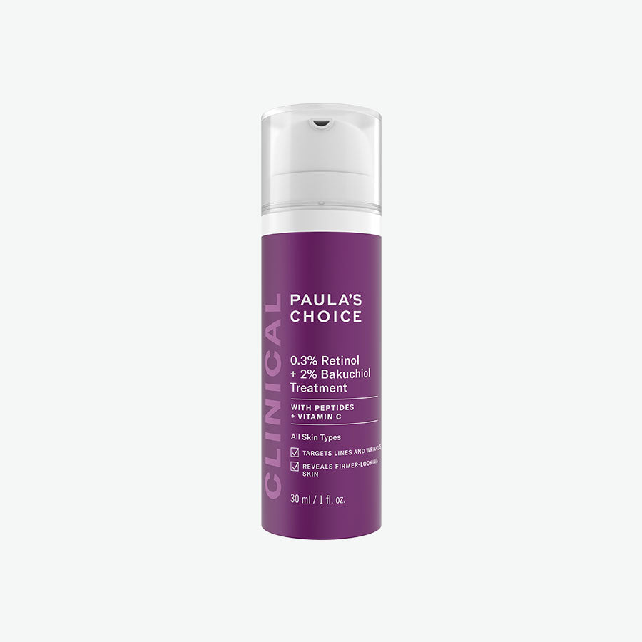 0.3% Retinol + 2% Bakuchiol Treatment 30ml - Paula's Choice Malaysia