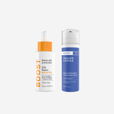 Power Couple: C15 Super Booster & Resist Super Antioxidant Serum - Paula's Choice Malaysia