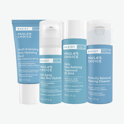 Anti-Aging Essential Kit for Wrinkles + Breakouts Travel Size Paula's Choice Malaysia